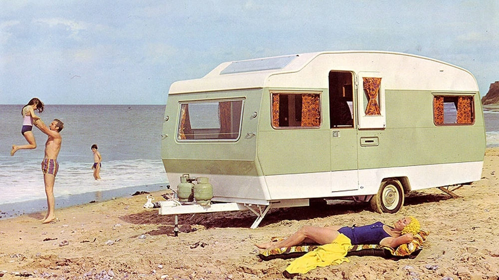 CARAVAN【希少】Vintage 1970年代 A Rough Guide To 70'S Caravan Holidays - Ransom Note