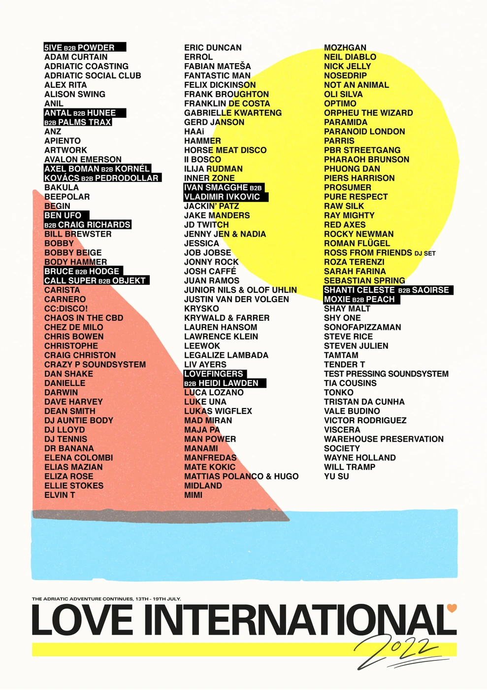 Love International reveal lineup for 2022 edition - Ransom Note