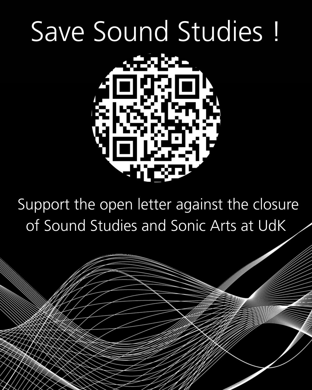 Closure of Sound Studies and Sonic Arts Image